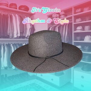 Gray Rhythm and Style Hat